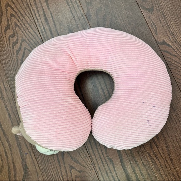 (5 for $15) Baby/Toddler Girl Brown Bear Neck Pillow - Picture 2 of 2